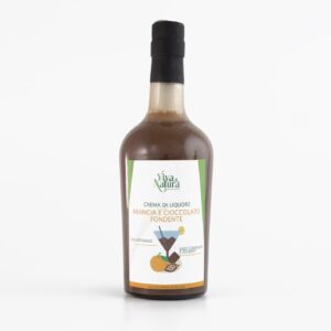 Liquore al cioccolato fondente e arancia