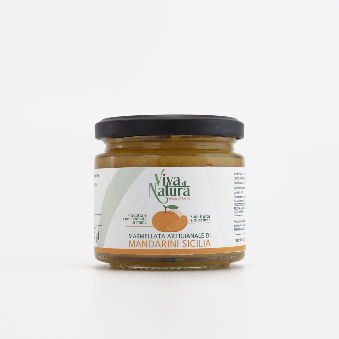 Marmellata di Mandarini di Sicilia 250gr